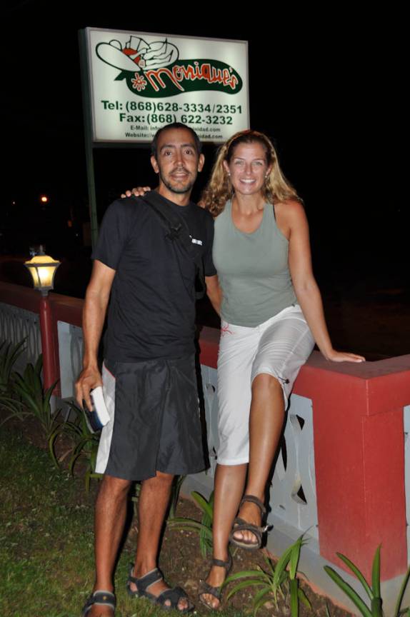 Nossa pousada em Port of Spain, após um longo dia de passeios em Trinidad e Tobago